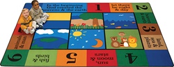 The Creation Rug - Rectangle - 3'10" x 5'5" - CFK70013 - Carpets for Kids