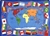 Flags of the World Rug - Rectangle - 7'8" x 10'9" - JC1444D - Joy Carpets