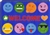 Emoji Expressions Rug - Rectangle - 2'8" x 3'10" - JCX1936A - RTR Kids Rugs