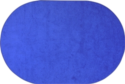 Interlude Rug - Royal Blue - Oval - 6' x 9' - JCI30QQ06 - Joy Carpets