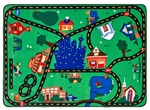 Cruisin Around the Town Rug - Rectangle - 6' x 9' - CFK1015 - Carpets for Kids