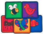 Friendly Critters Value PLUS Seating Kit - Square - Set of 12 - 16"