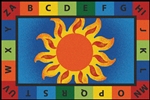 Alphabet Sunny Day Rug - Rectangle - 4' x 6' - CFK4852 - Carpets for Kids