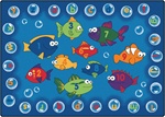 Fishing for Literacy Rug - Rectangle - 6' x 9' - CFK6815 - Carpets for Kids