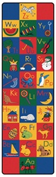 ABC Phonic Runners - Vertical - 3' x 10' - CFK133 - Carpets for Kids