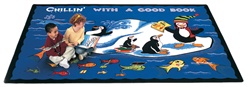 Chillin' with a Good Book Rug - Rectangle - 8'4" x 11'8" - CFK2312 - Carpets for Kids