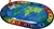 Circletime Around the World Rug - Oval - 6'9" x 9'5" - CFK4106 - Carpets for Kids