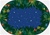 Peaceful Tropical Night Rug - Oval - 6' x 9' - CFK6505 - Carpets for Kids