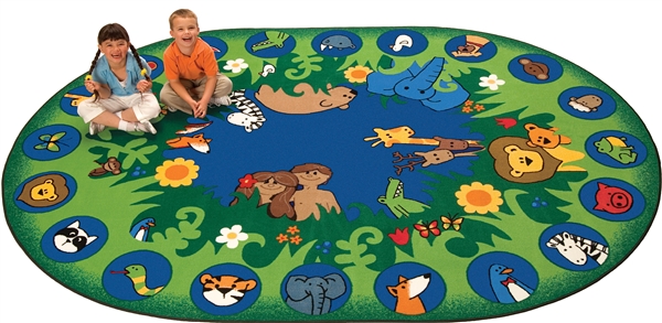 Circletime Garden of Eden Rug - CFK820XX - Carpets for Kids