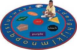 Paint-A-Round Rug Factory Second - Round - 9' - CFKFS6909 - Carpets for Kids