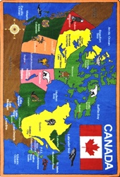 Oh Canada Rug - Rectangle - 7'8" x 10'9" - JC1426D - Joy Carpets