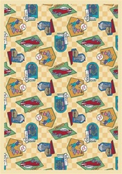 Fabulous Fifties Wall-to-Wall Carpet - Gold - 13'6" - JC1461W03 - Joy Carpets