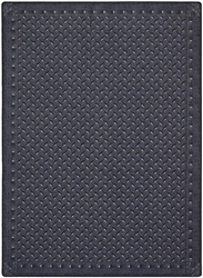 Diamond Plate Rug - Steel Blue - Rectangle - 5'4" x 7'8" - JC1504C02 - Joy Carpets