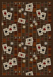 Feeling Lucky Wall-to-Wall Carpet - Chocolate - 13'6" - JC1509W04 - Joy Carpets