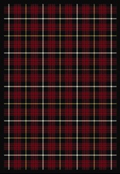 Bit O Scotch Rug - Lumberjack Red - Rectangle - 3'10" x 5'4" - JC1511B01 - Joy Carpets