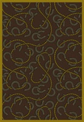 Rodeo Rug - Chocolate - Rectangle - 7'8" x 10'9" - JC1512D04 - Joy Carpets