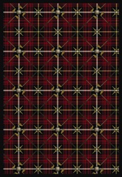 Saint Andrews Rug - Lumberjack Red - Rectangle - 5'4" x 7'8" - JC1524C01 - Joy Carpets