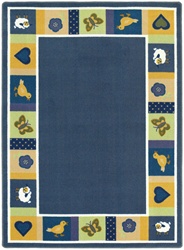 Baby Blues Rug - Bold - Oval - 5'4" x 7'8" - JC1537CC01 - Joy Carpets