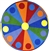 Color Wheel Rug - Round - 7'7" - JC1676E - Joy Carpets