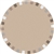 On the Border Rug - Neutrals - Round - 7'7" - JCX1973E03 - RTR Kids Rugs