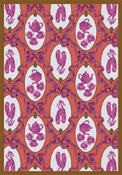 Ribbons and Bows Wall-to-Wall Carpet - Rose - 13'6" - JC433W02 - Joy Carpets