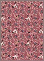 Flower Garden Rug - Rose - Rectangle - 7'8" x 10'9" - JC438D02 - Joy Carpets