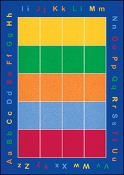ABC Squares Rug - LCCPR483XX - Learning Carpets