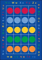 ABC Dots Rug - LCCPR487XX - Learning Carpets