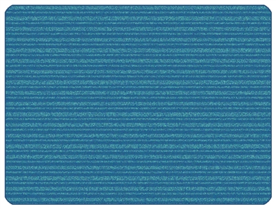 KIDSoft Subtle Stripes Rug - Blue/Teal