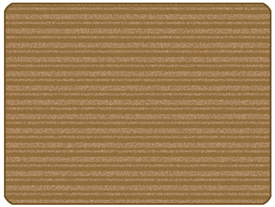 KIDSoft Subtle Stripes Rug - Brown/Tan