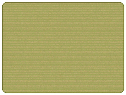KIDSoft Subtle Stripes Rug - Green/Tan