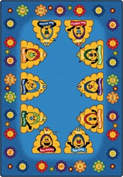 Busy Bee ABC Learning Rug - CFK43XX - Carpets for Kids