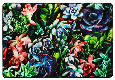 Succulent Garden Pixel Perfect Rug - Rectangle - 3' x 5'