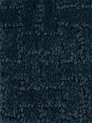 Soft Touch Texture Blocks Rug - Navy Blue - Rectangle - 7'6" x 12'