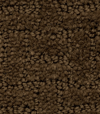 Soft Touch Texture Blocks Rug - Dark Brown - Rectangle - 7'6" x 12'