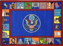 Symbols of America Rug - JC1450XX - Joy Carpets