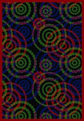 Dottie Rug - Rainbow - Rectangle - 3'10" x 5'4" - JC1517B06 - Joy Carpets
