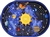 Cosmic Wonders Rug - Oval - 5'4" x 7'8" - JC1669CC - Joy Carpets
