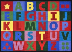 Oversize Alphabet Rug - JC1742XX - Joy Carpets
