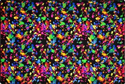Splatter Paint Fluorescent Rug - Rectangle - 6' x 6' - JC445P - Joy Carpets