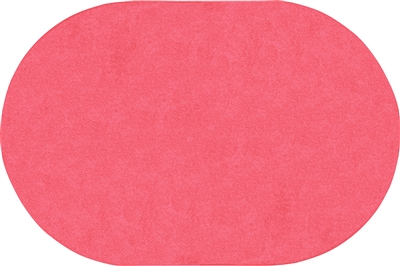 Just Kidding Rug - Hot Pink - Oval - 12' x 7'6" - JCX623SS05 - RTR Kids Rugs