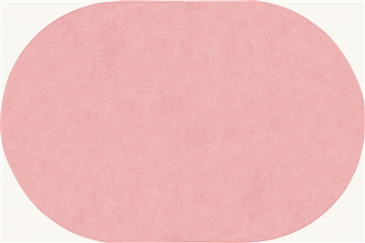 Just Kidding Rug - Pale Pink - Oval - 12' x 7'6" - JCX623SS07 - RTR Kids Rugs