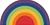 Rainbow Rows Rug - Semi-Circle - 6' x 12' - CFK1262 - Carpets for Kids