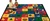 Blocks of Fun Rug - Rectangle - 8'4" x 11'8" - CFK1312 - Carpets for Kids