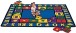 Bilingual Rug - CFK16XX - Carpets for Kids