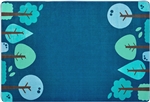 KIDSoft Tranquil Trees Rug - Blue