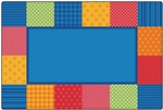 KIDSoft Pattern Blocks Rug - Primary