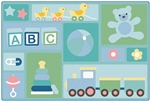 KIDSoft Baby's Basics Toddler Rug