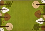 KIDSoft Tranquil Trees Rug - Green - CFK33754, CFK33756 - Carpets for Kids