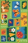Nature's Toddler Rug - Rectangle - 4' x 6' - CFK3401 - Carpets for Kids